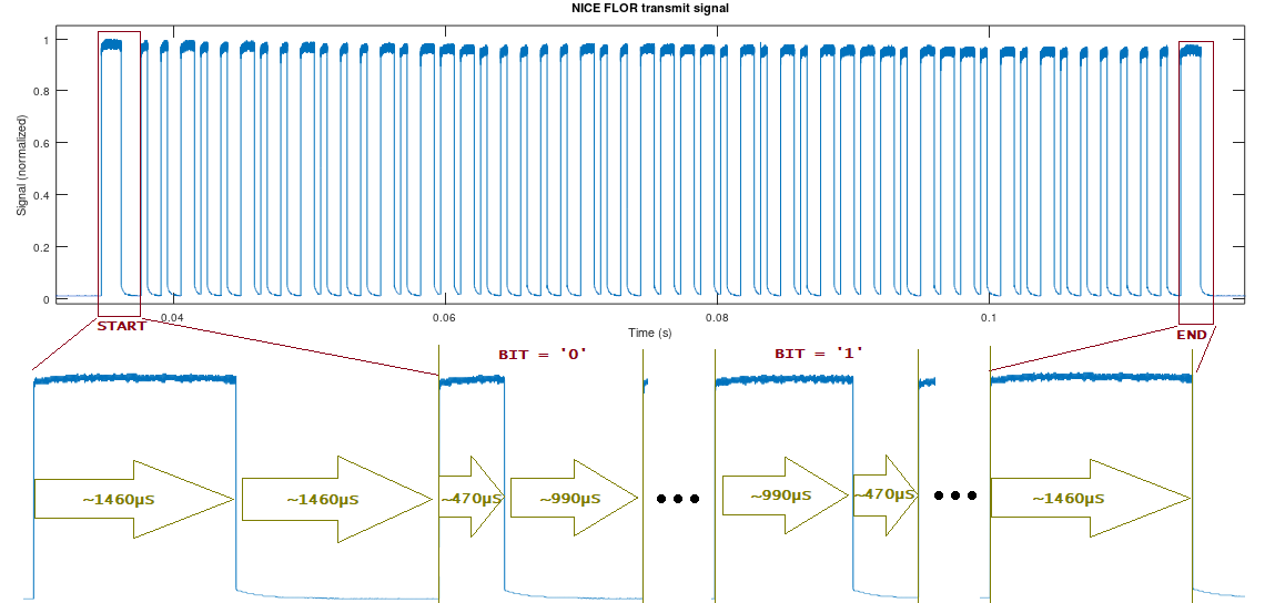 NICE FLORE Transmision explanation