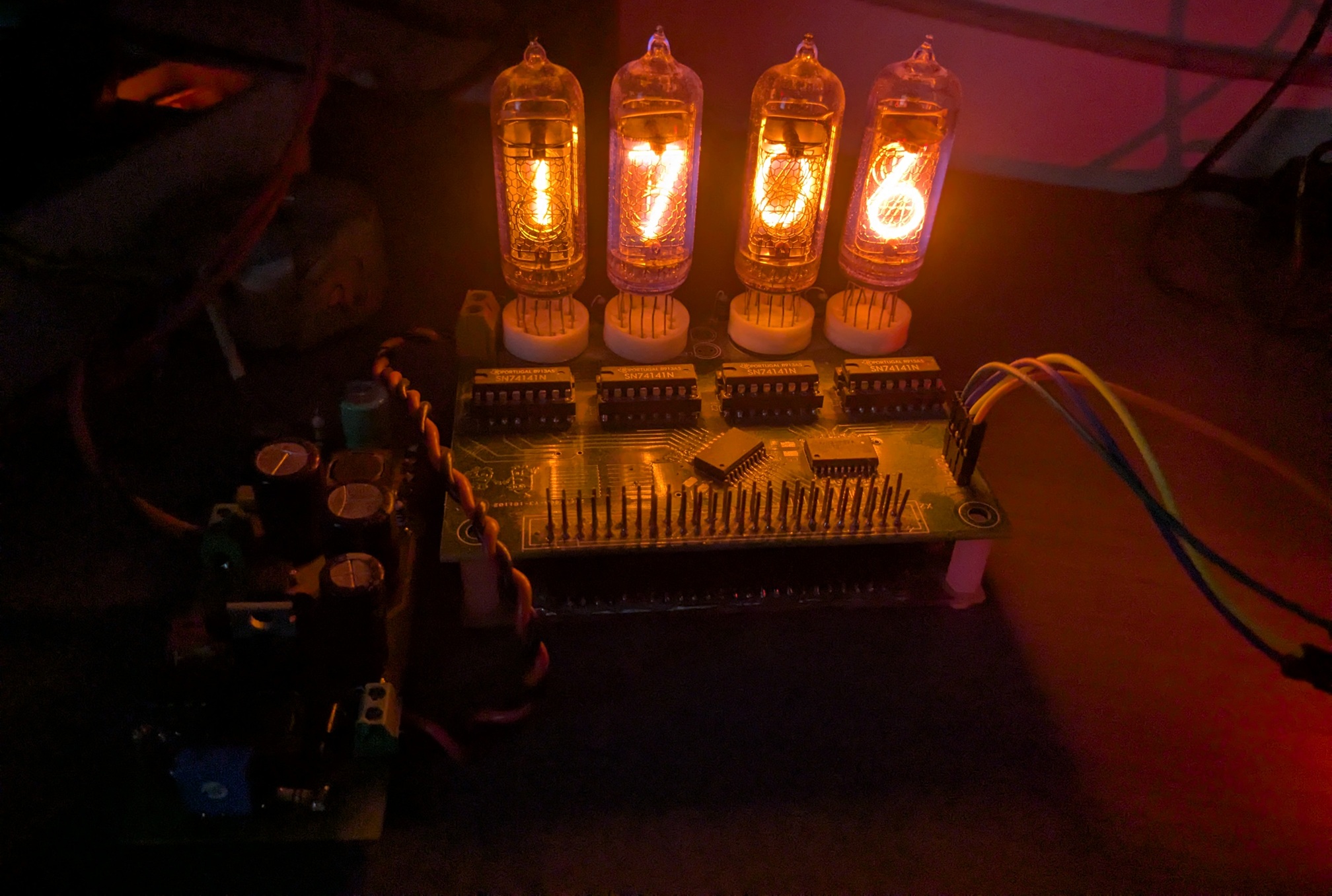 Reloj nixie