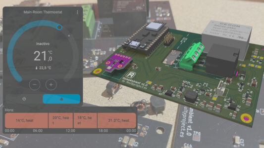 Lee más sobre el artículo Home-Ambient: Hardware, esquema y PCB